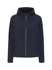 Ilse Jacobsen Waterproof Short A Line Softshell Raincoat - Image 3 of 4