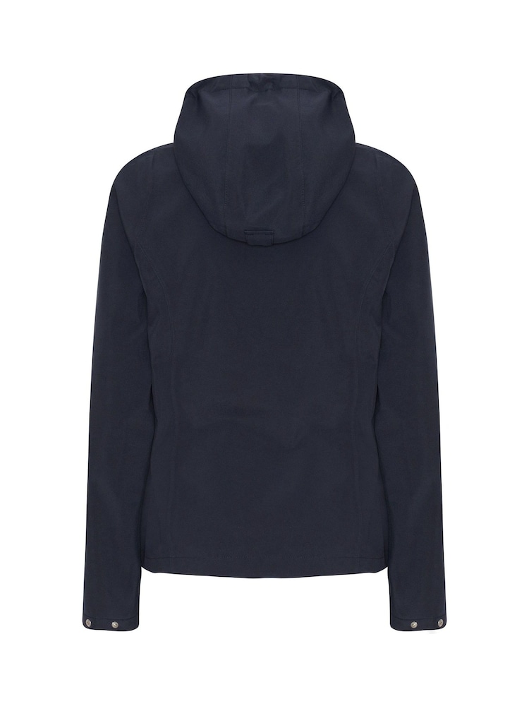 Ilse Jacobsen Waterproof Short A Line Softshell Raincoat - Image 4 of 4