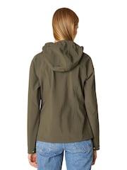 Ilse Jacobsen Waterproof Short A Line Softshell Raincoat - Image 2 of 4