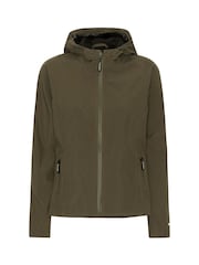 Ilse Jacobsen Waterproof Short A Line Softshell Raincoat - Image 3 of 4