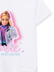 Vanilla Underground White Barbie Girls Christmas 100% Cotton T-Shirt - Image 3 of 5
