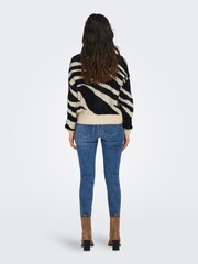 ONLY Black Jacquard Print Eyelash Knit Jumper - Image 2 of 6