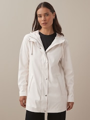Ilse Jacobsen Straight Fit Lightweight Waterproof Rain Jacket - Image 1 of 7