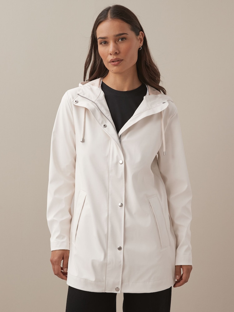 Ilse Jacobsen Straight Fit Lightweight Waterproof Rain Jacket - Image 1 of 7