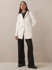 Ilse Jacobsen Straight Fit Lightweight Waterproof Rain Jacket - Image 2 of 7
