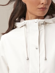 Ilse Jacobsen Straight Fit Lightweight Waterproof Rain Jacket - Image 4 of 7