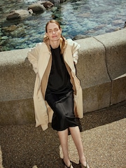 Ilse Jacobsen Waterproof Loose Fit Longline Raincoat - Image 1 of 7