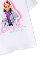 Vanilla Underground White Barbie Ladies Christmas 100% Cotton T-Shirt - Image 5 of 5