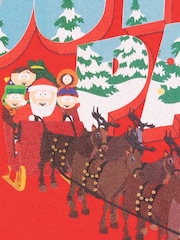 Vanilla Underground Red South Park Mens Xmas 100% Cotton T-Shirt - Image 5 of 5
