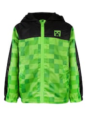 Vanilla Underground Green Minecraft Windbreaker - Image 1 of 5