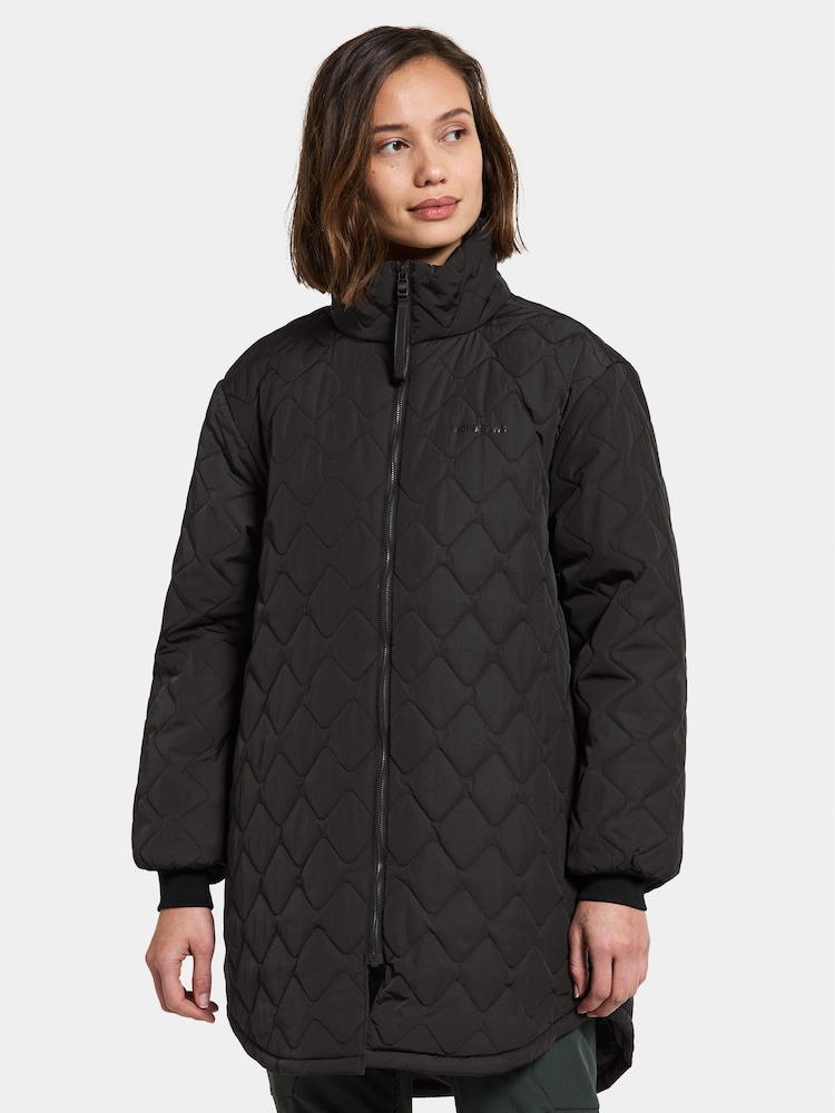 Didriksons Gabbi Black Parka - Image 1 of 4