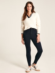 Joules Rue Navy Blue Jodhpur Trousers - Image 3 of 6
