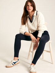 Joules Rue Navy Blue Jodhpur Trousers - Image 4 of 6