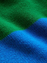 Boden Blue/Green Olivia Merino Jumper - Image 6 of 6