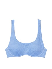 Victoria's Secret PINK Blue Wired Bikini Top - Image 3 of 3