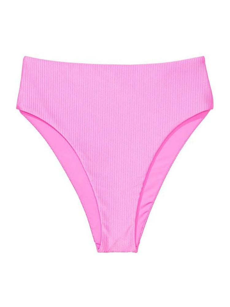 Victoria's Secret Pink Lola Pink High Waisted Bikini Bottom - Image 3 of 3 Victoria's Secret Pink Lola Pink High Waisted Bikini Bottom - Image 3 of 3