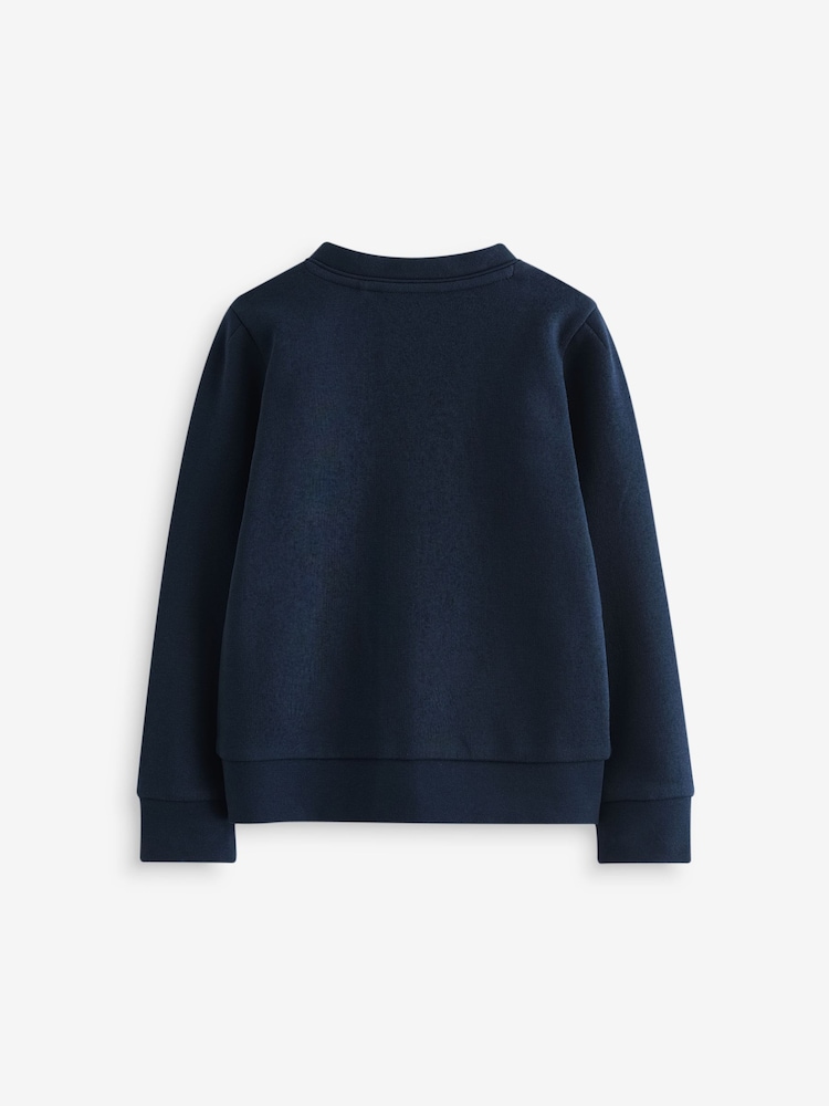 marine - Cardigan Clarks Bow Sweat School fille - Image 8 of 9