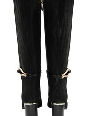 Lotus Black Leg Boots - Image 3 of 4
