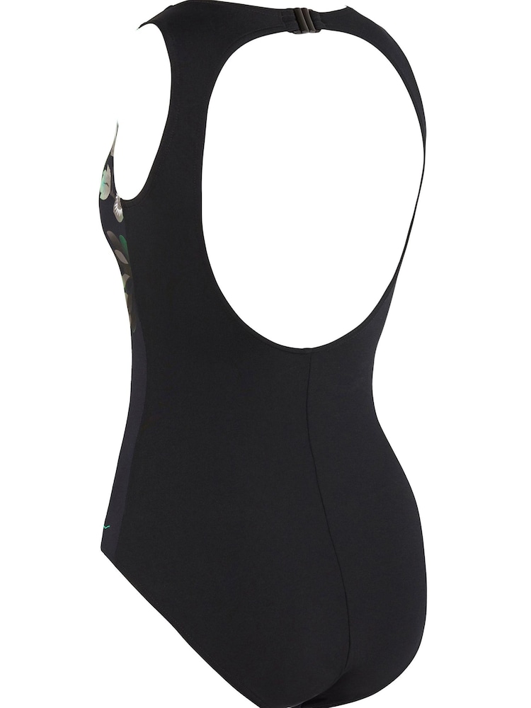 Zoggs Hi Front High Coverage One Piece Swimsuit - Image 7 of 7