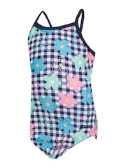 Zoggs Girls Tex Back One Piece Swimsuit - Image 4 of 5