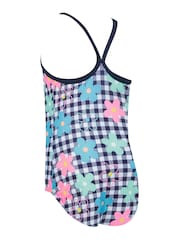 Zoggs Girls Tex Back One Piece Swimsuit - Image 5 of 5