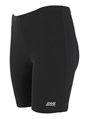 أسود - بوكسر متوسط الطول Cottelsoe Ecolast من Zoggs - Image 6 of 6