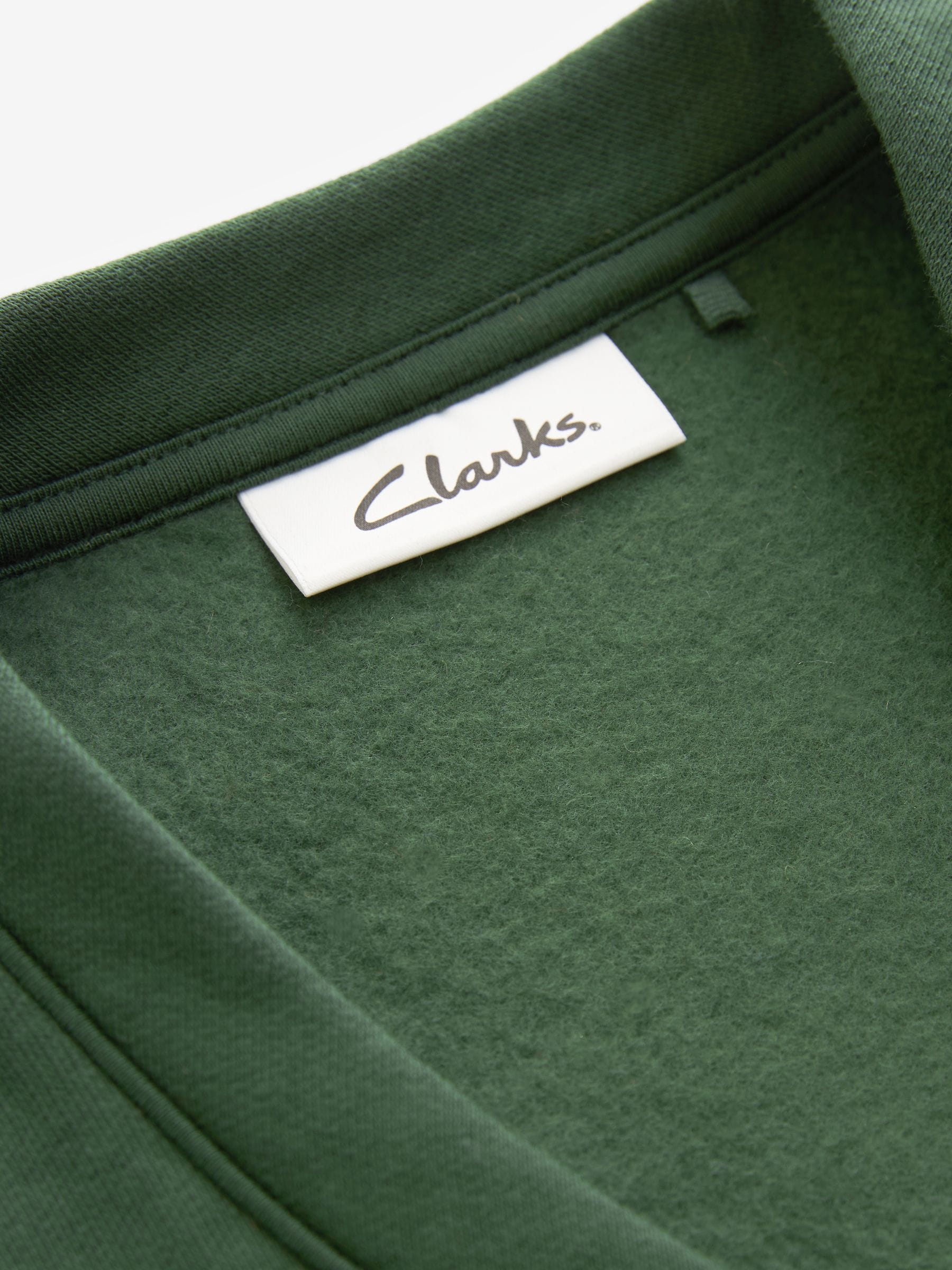 Buy Clarks Green School Sweat Cardigan from Next USA
