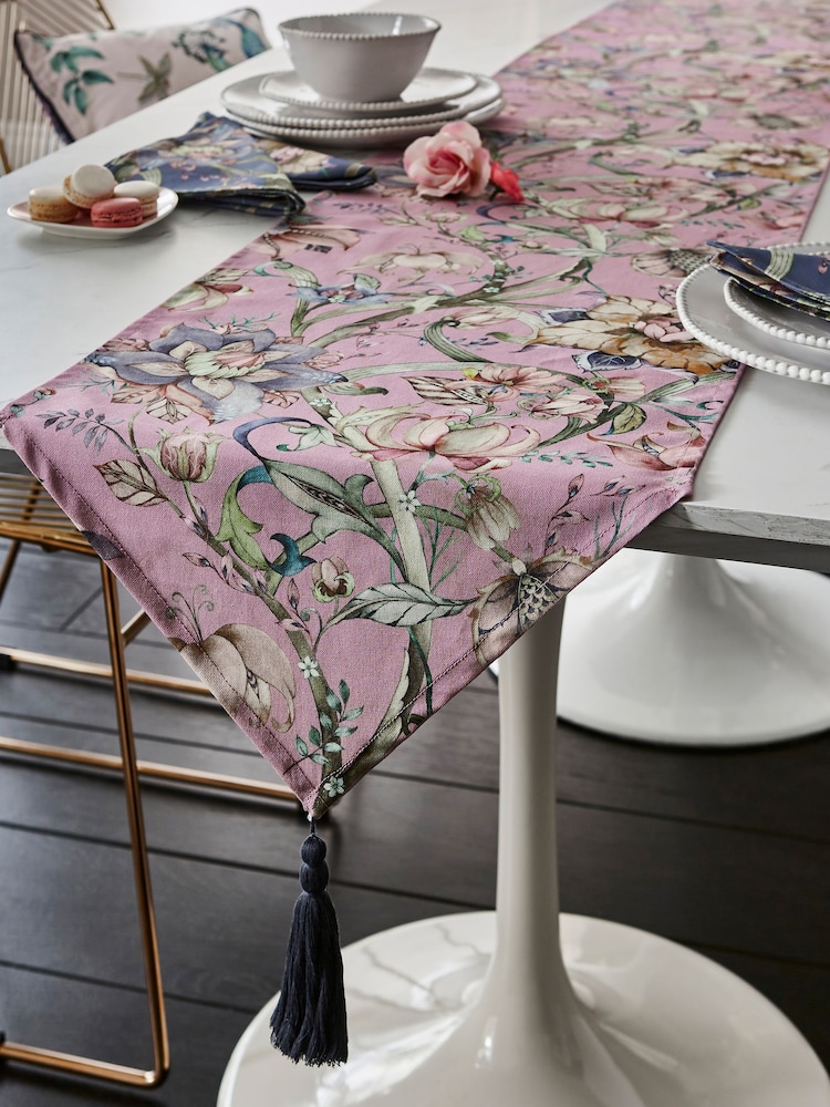 Joe Browns Grey Nostalgic Nouveau Table Runner - Image 1 of 4