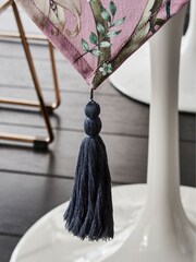 Joe Browns Grey Nostalgic Nouveau Table Runner - Image 3 of 4