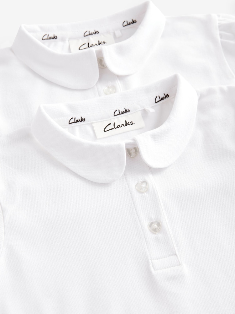 Clarks Clarks Polo pour filles 2 Pack - Image 4 of 6