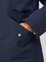 JACK & JONES Blue Parka Coat - Image 5 of 7