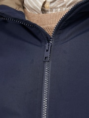 JACK & JONES Blue Parka Coat - Image 7 of 7