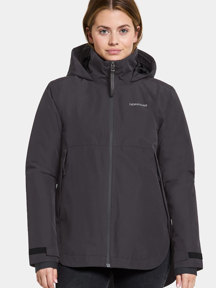 Didriksons Jennie Black Jacket - Image 1 of 4