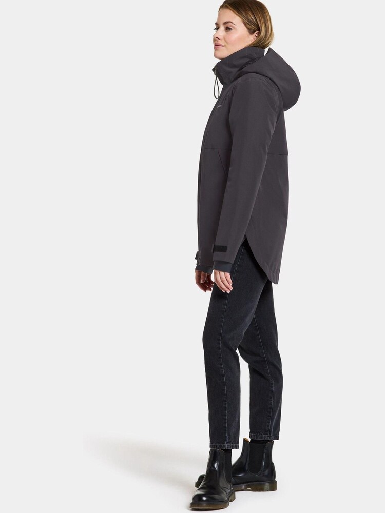 Didriksons Jennie Black Jacket - Image 4 of 4