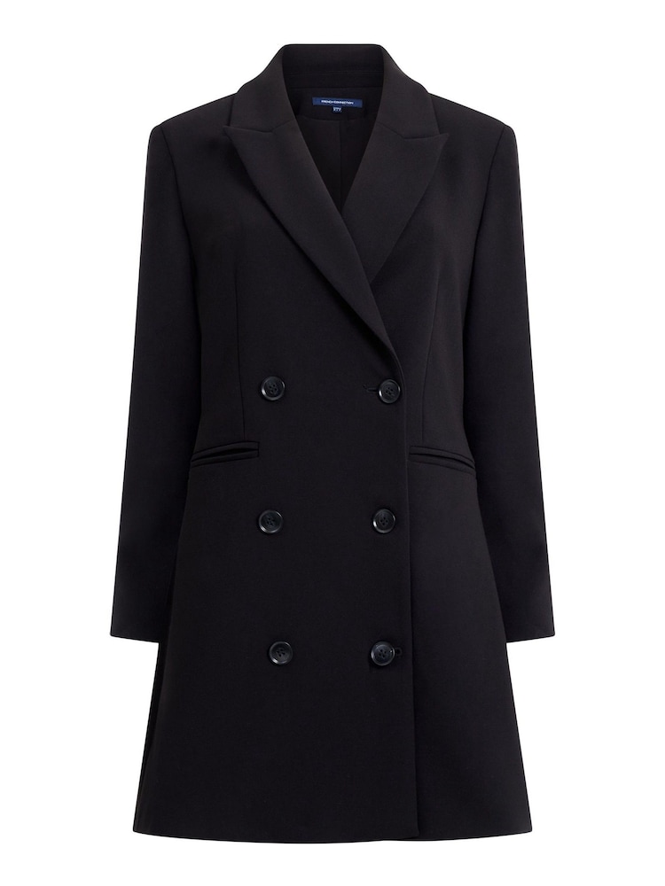 French Connection Black Whisper Blazer Dress - Image 4 of 4