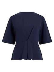 French Connection Blue Pearl Top - Image 4 of 4