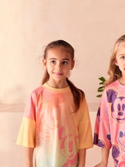 Pink/Orange Minnie Mouse License Nightie 2 Pack (2-14yrs) - Image 3 of 8