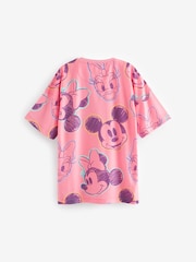 Pink/Orange Minnie Mouse License Nightie 2 Pack (2-14yrs) - Image 6 of 8