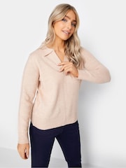 Pink - M&Co V-Neck Polo Jumper - Bild 1 von 4