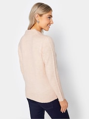 Pink - M&Co V-Neck Polo Jumper - Bild 3 von 4