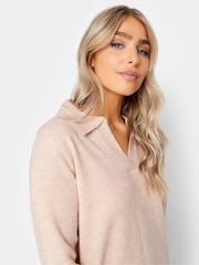 Pink - M&Co V-Neck Polo Jumper - Bild 4 von 4