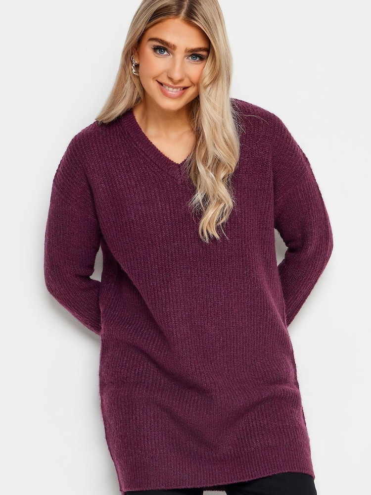 M&Co Red Tunic Jumper Dress - Image 1 of 4