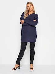 M&Co Blue Tunic Jumper Dress - Image 2 of 4