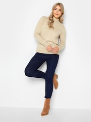 M&Co Natural Roll Neck Jumper - Image 2 of 4