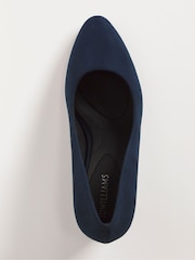 JD Williams Blue Super Comfort Flexible Court Shoes In Extra Wide Fit - Image 6 of 6