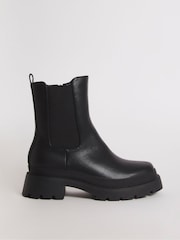 Simply Be Chunky Chelsea Botine în Extra lat - Image 1 of 4