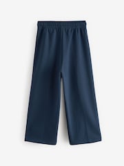 Reebok Girls Navy Varsity Wide Leg Joggers - Image 6 of 8
