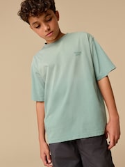 Reebok Boys Oversized 100% Cotton Logo T-Shirt - Image 3 of 10