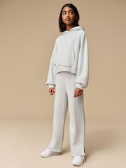 Reebok Girls Oversized 100% Cotton Cropped Hoodie - Image 2 of 9