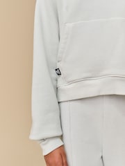 Reebok Girls Oversized 100% Cotton Cropped Hoodie - Image 5 of 9